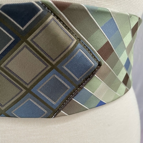 Custom handmade necktie obi wrap belt - Picture 4 of 10